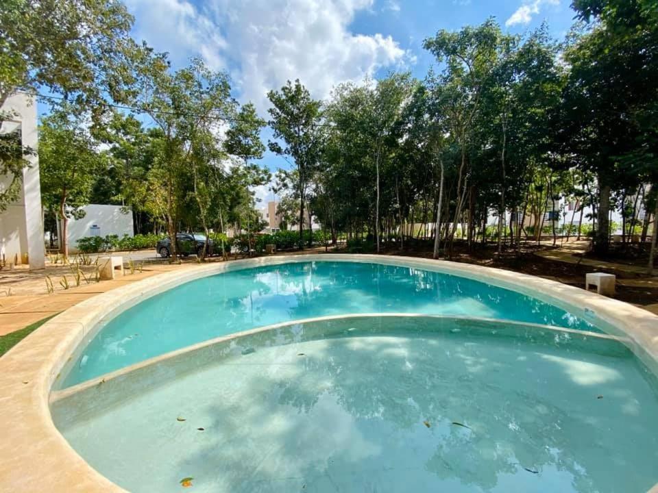 Departamento Residencial Con Alberca Cancún Exteriér fotografie